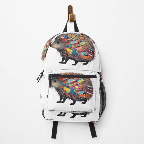 Item preview, Colorful Abstract Hedgehog designed and sold by LittleGoblinPrs.