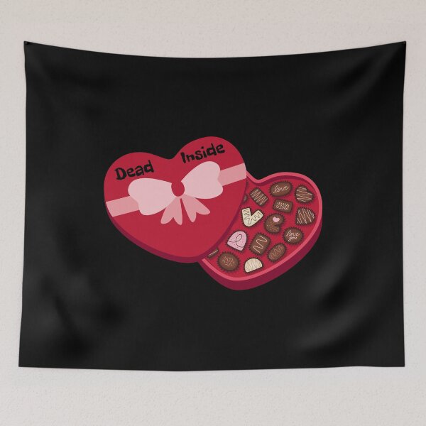 Item preview, Dead Inside, Candy Hearts designed and sold by ZingZest.