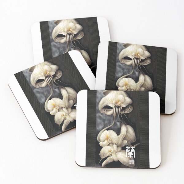Item preview, Orchid (H.R. Giger style) designed and sold by ChaosKenArt.