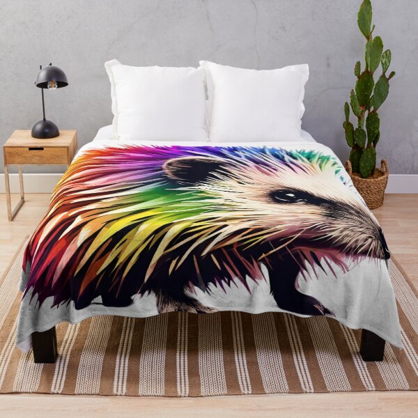 Item preview, Rainbow Hedgehog designed and sold by LittleGoblinPrs.
