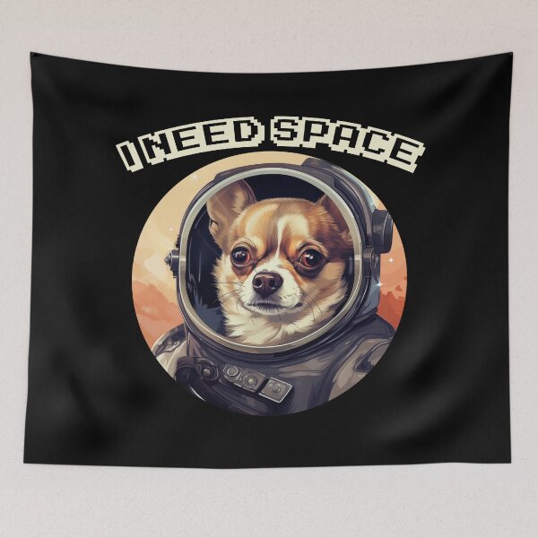 Item preview, Space Chihuahua - Dark designed and sold by TimmerTammer.