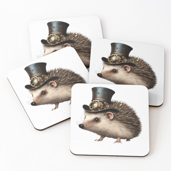 Item preview, Dapper Steampunk Hedgehog designed and sold by LittleGoblinPrs.
