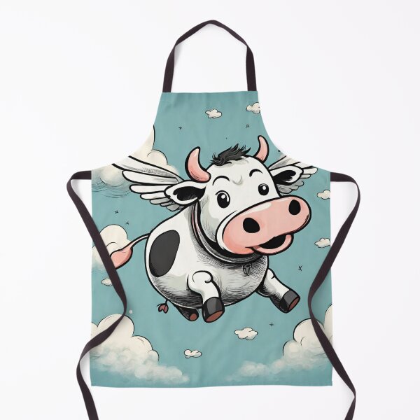 Item preview, Cute Funny Flying Cow Quote Moo. Quirky Cow Gifts For Cow Lovers designed and sold by Cuteanimalgifts.