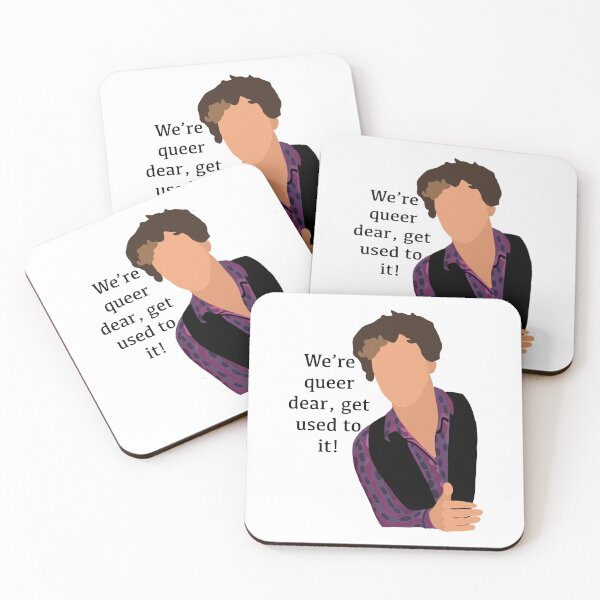 Item preview, We're queer dear get used to it, Inside no 9 designed and sold by Natalie Jane.