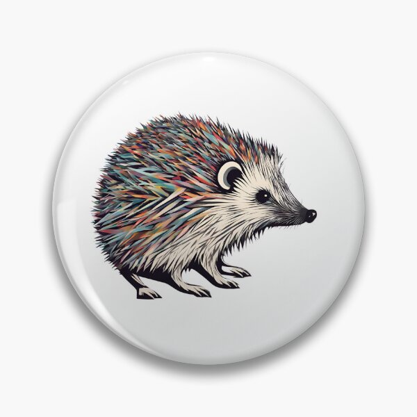 Artikelvorschau, Bunter Igel entworfen und verkauft von LittleGoblinPrs.