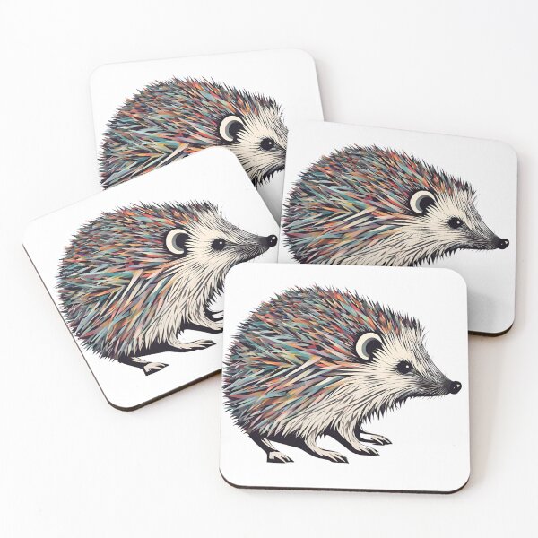 Item preview, Colorful Hedgehog designed and sold by LittleGoblinPrs.
