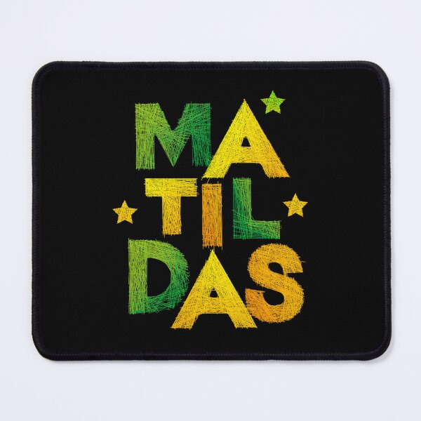 Item preview, Make a Statement with this Exclusive Matildas Fan T-Shirt Featuring Stylized Art and Scribbled Texture designed and sold by H Jonas.