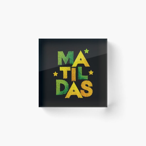 Item preview, Make a Statement with this Exclusive Matildas Fan T-Shirt Featuring Stylized Art and Scribbled Texture designed and sold by H Jonas.