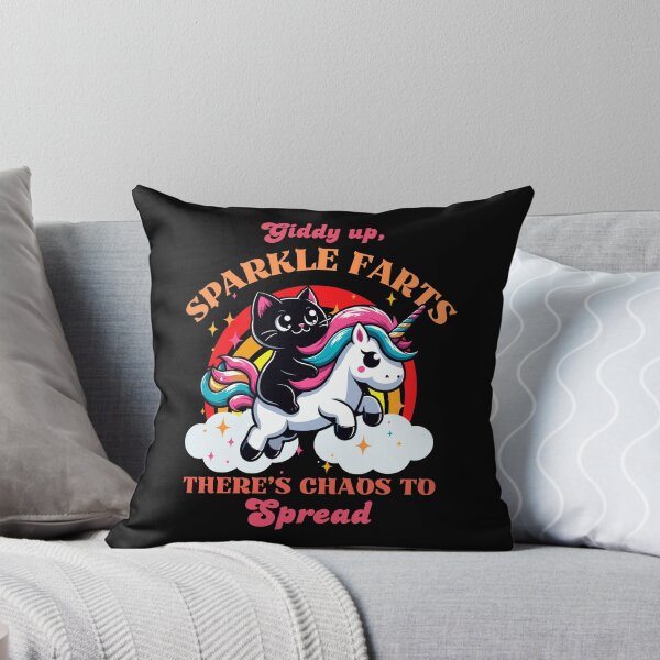 Item preview, Giddy Up Sparkle Farts There's Chaos To Spread designed and sold by Kawaii-n-Spice.