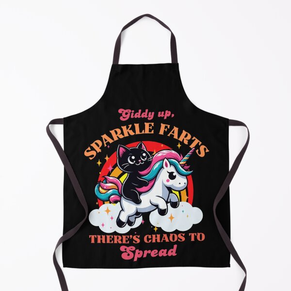 Item preview, Giddy Up Sparkle Farts There's Chaos To Spread designed and sold by Kawaii-n-Spice.