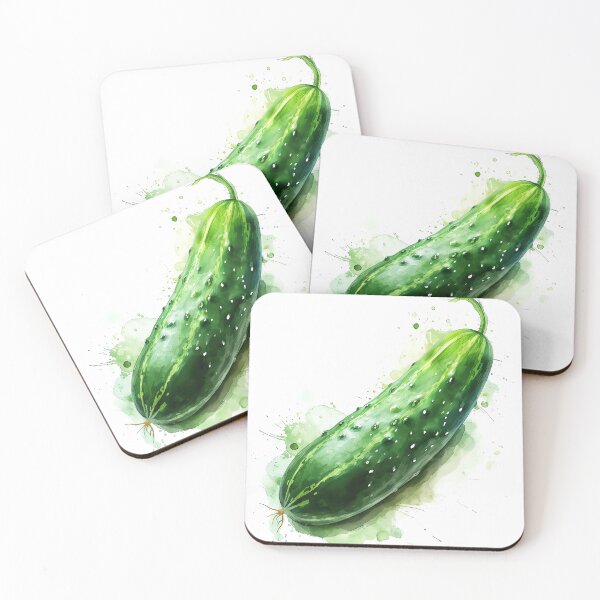Item preview, Cucumber - Fruits and Vegetables Kitchen Poster - Kitchen Art - Kitchen Decor designed and sold by Peek-Designs.