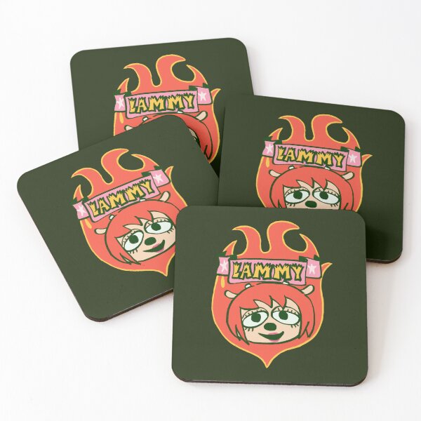Item preview, Ransroom draws the firey red lammy crest-badge / um jammer lammy sheep girl designed and sold by RansRoom.