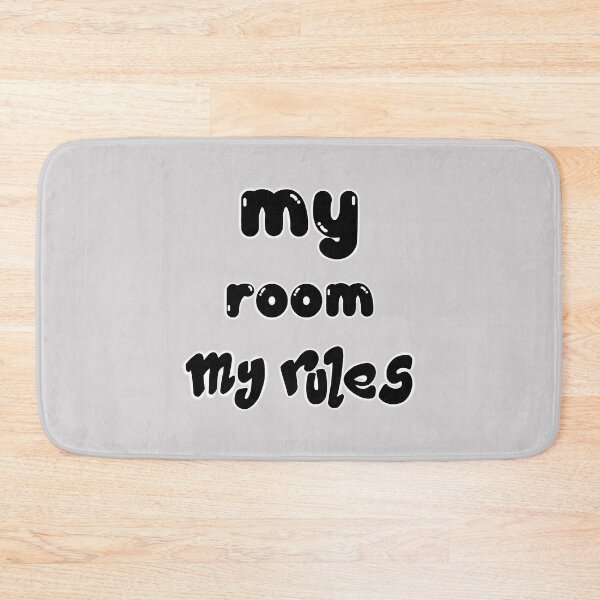 Item preview, my room my rules designed and sold by MoroccanCreator.