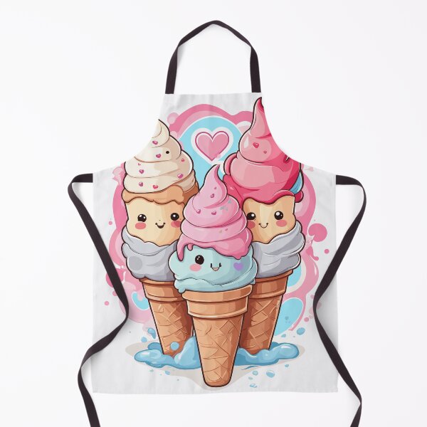 Item preview, Cute kawaii ice cream designed and sold by teedesigndaily.