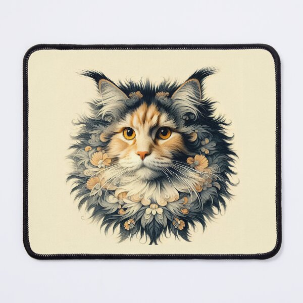 Item preview, "Édouard's Whiskered Ode: Maine Coon Wonders designed and sold by BastKittyStore.