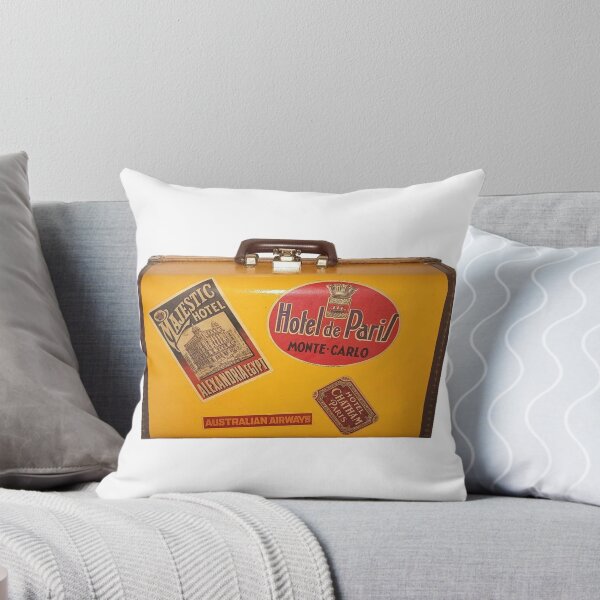 Item preview, Vintage Travel Suitcase 1950s, Retro Vacation Case designed and sold by BubbaCommerce.
