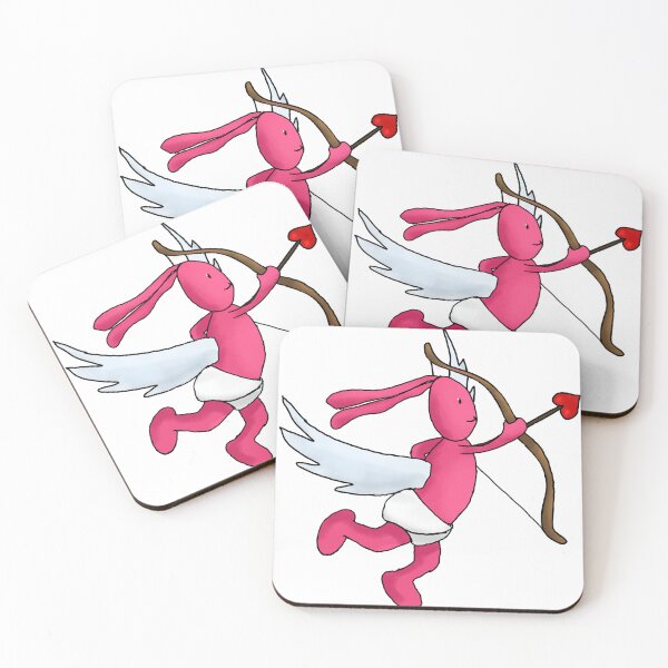 Item preview, A cute funny bunny Cupid designed and sold by Linda Dammann.