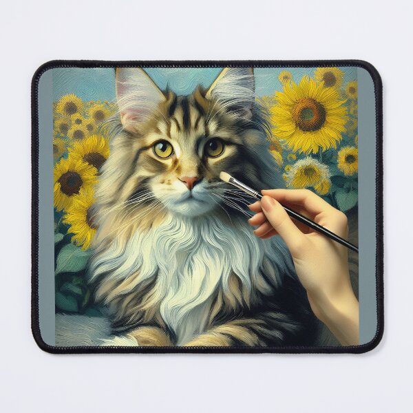 Item preview, Édouard's Muse: Maine Coon Majesty designed and sold by BastKittyStore.