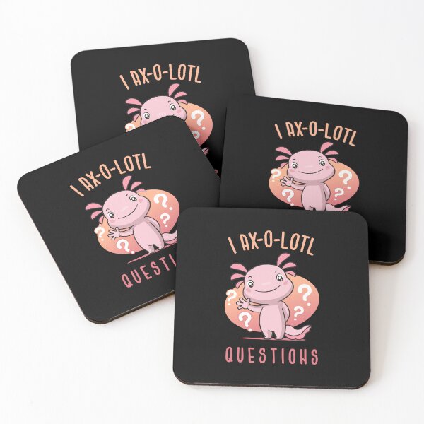 Item preview, I Axolotl Questions designed and sold by zoljo.