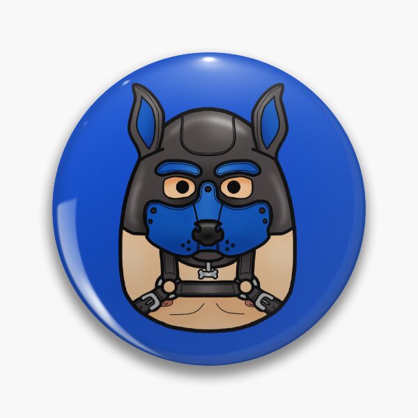 Item preview, Kinkmallows - Cobalt Blue Pup Play Neoprene Hood designed and sold by Zphal.