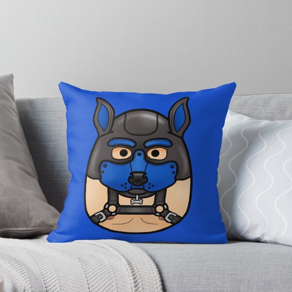 Item preview, Kinkmallows - Cobalt Blue Pup Play Neoprene Hood designed and sold by Zphal.
