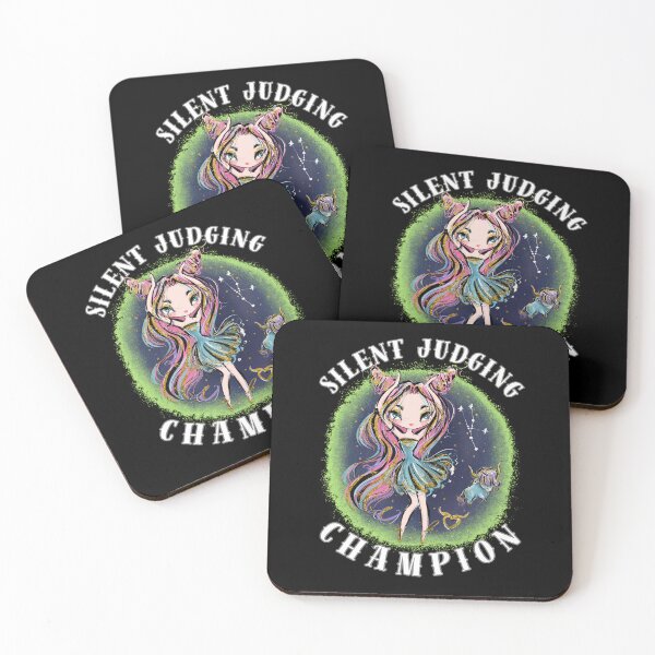 Item preview, Silent Judging Champion designed and sold by ZodiacWonders.