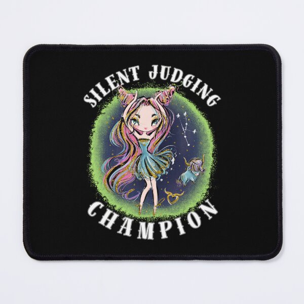 Item preview, Silent Judging Champion designed and sold by ZodiacWonders.