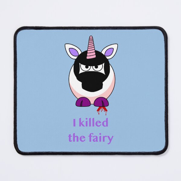 Item preview, Evil Unicorn - Dead Fairy designed and sold by NoerdyundDoerty.