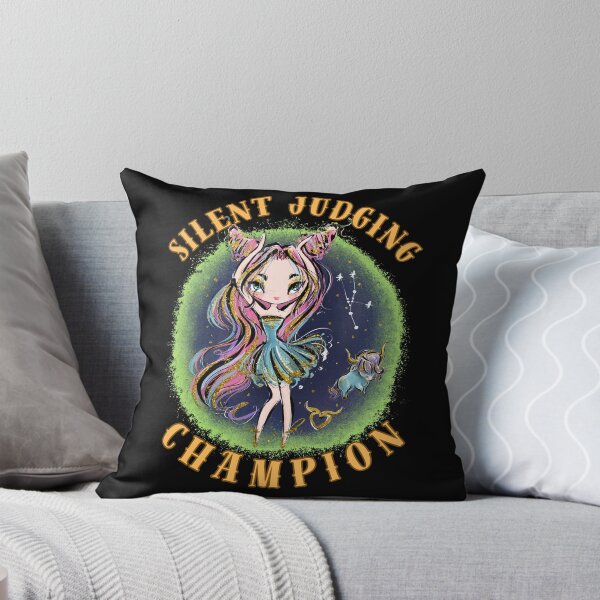 Artikelvorschau, Silent Judging Champion. Stierzeichen entworfen und verkauft von ZodiacWonders.