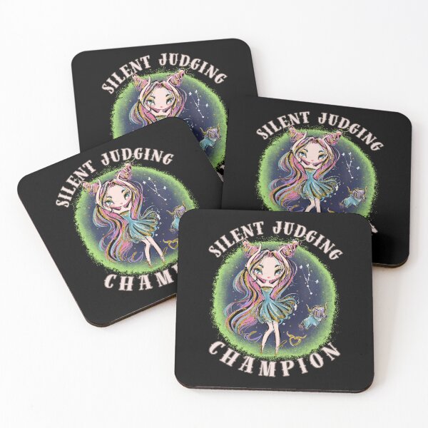Item preview, Silent Judging Champion. taurus astrology designed and sold by ZodiacWonders.