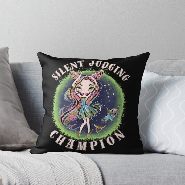 Item preview, Silent Judging Champion. taurus astrology designed and sold by ZodiacWonders.