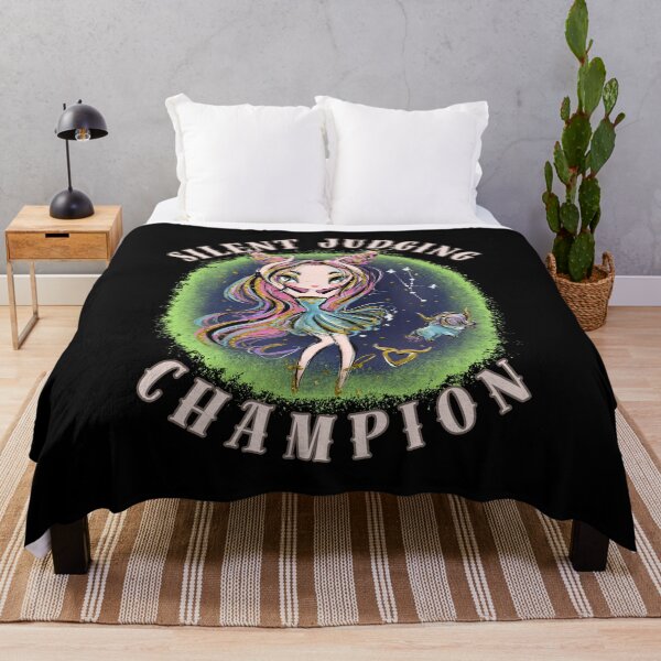 Item preview, Silent Judging Champion. taurus astrology designed and sold by ZodiacWonders.
