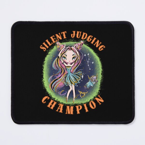 Item preview, Silent Judging Champion. taurus constellation designed and sold by ZodiacWonders.