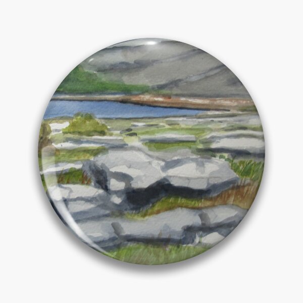 Item preview, The Burren, Co. Clare, Ireland. Watercolor on 20.5 x 27.5cm watercolor paper. designed and sold by crowleyronan123.