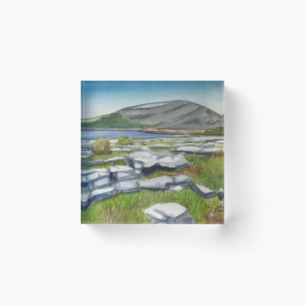 Item preview, The Burren, Co. Clare, Ireland. Watercolor on 20.5 x 27.5cm watercolor paper. designed and sold by crowleyronan123.