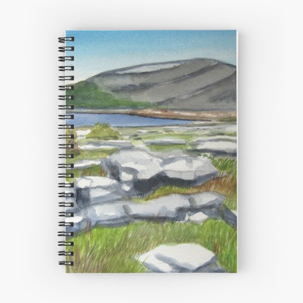 Item preview, The Burren, Co. Clare, Ireland. Watercolor on 20.5 x 27.5cm watercolor paper. designed and sold by crowleyronan123.