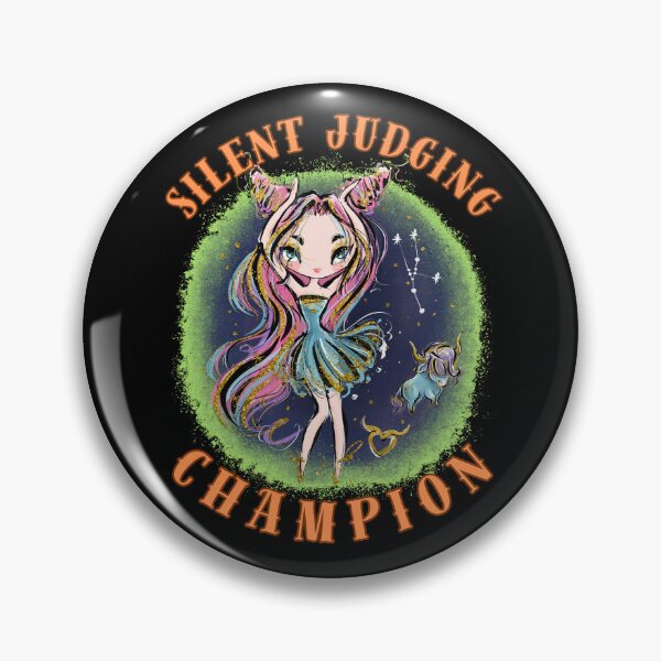 Item preview, Silent Judging Champion. taurus constellation designed and sold by ZodiacWonders.