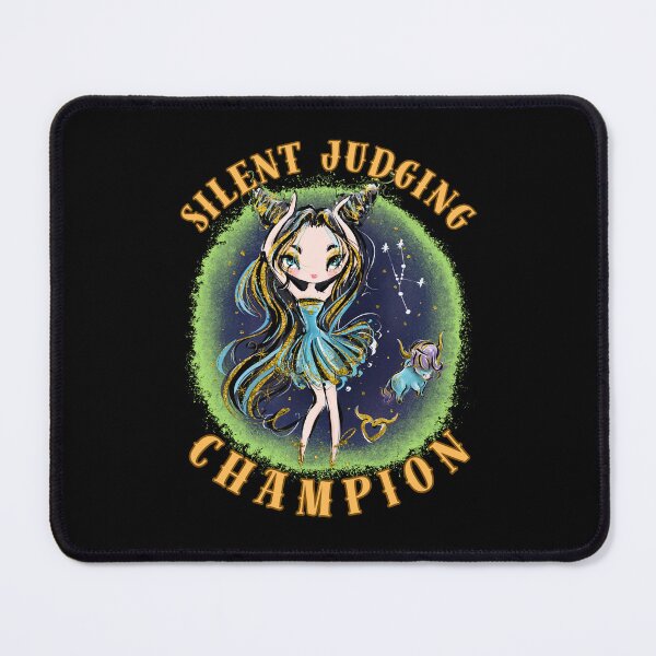 Item preview, Silent Judging Champion. taurus april designed and sold by ZodiacWonders.