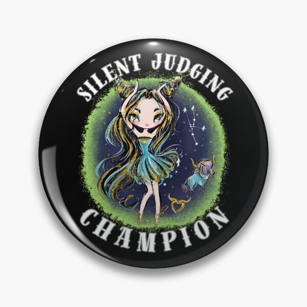Item preview, Silent Judging Champion. taurus may designed and sold by ZodiacWonders.
