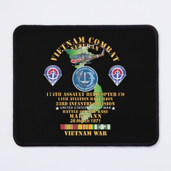 Item preview, Army - Battle for FSB Mary Ann - 174th AHC - 14th AVN Bn - 23rd ID w VN SVC designed and sold by Military Insignia Products.