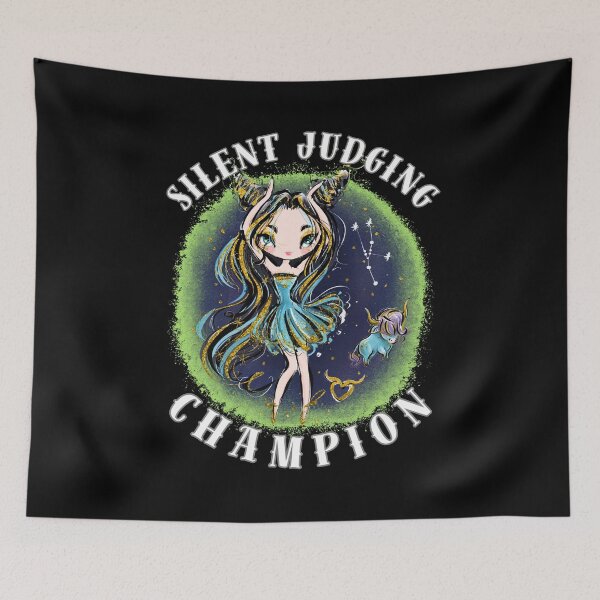 Item preview, Silent Judging Champion. taurus may designed and sold by ZodiacWonders.