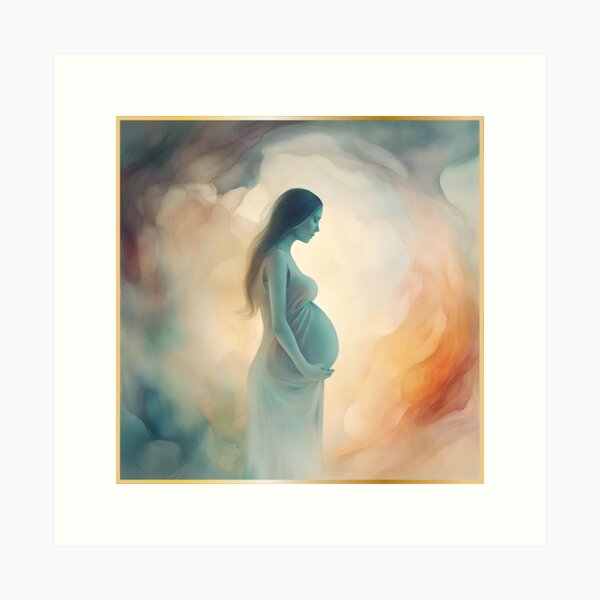 Item preview, Pregnant woman. designed and sold by KrisDry.