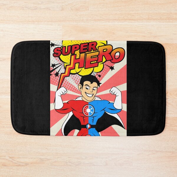 Item preview, Comic Book Super Hero with Muscles designed and sold by Bennymp.