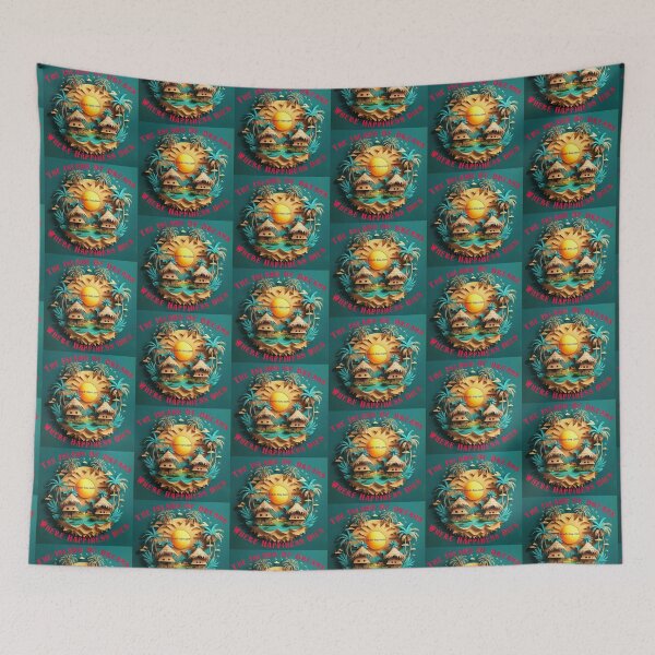 Item preview, Island Of Dreams - Where Happiness Dies designed and sold by AlienAlmanac.