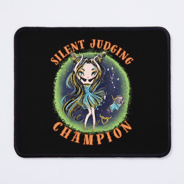 Item preview, Silent Judging Champion. taurus traits designed and sold by ZodiacWonders.