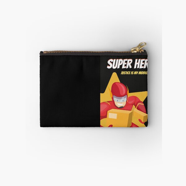 Item preview, Comic Book Super Hero with Justice is my middle name designed and sold by Bennymp.