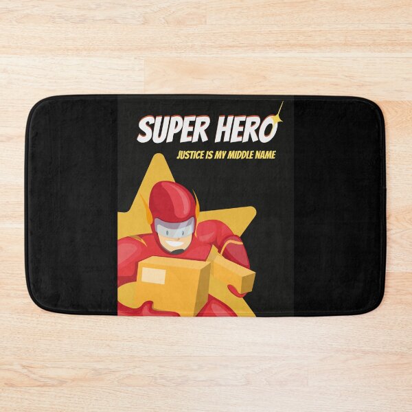 Item preview, Comic Book Super Hero with Justice is my middle name designed and sold by Bennymp.