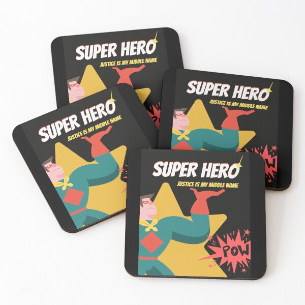 Item preview, Comic Book Superhero with Justice is my middle name designed and sold by Bennymp.