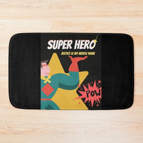 Item preview, Comic Book Superhero with Justice is my middle name designed and sold by Bennymp.