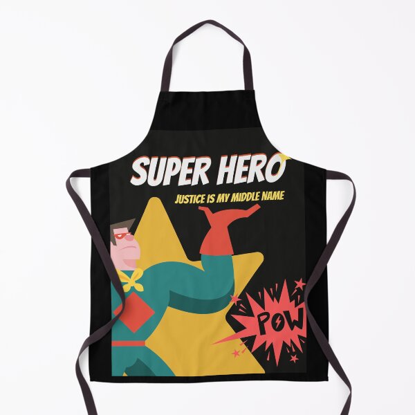 Item preview, Comic Book Superhero with Justice is my middle name designed and sold by Bennymp.
